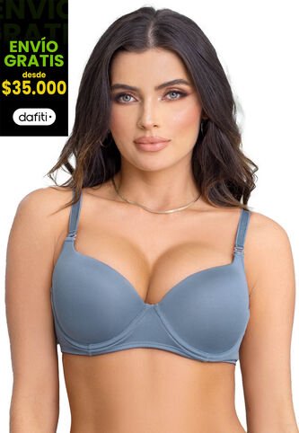 Brasier Mujer Gris FI 71702 Formas Intimas