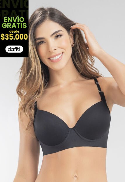 Brasier Mujer Negro FI 95894