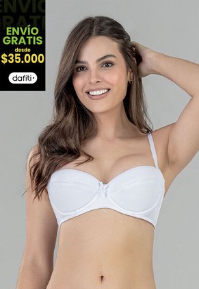 Brasier Mujer Blanco FI 96367