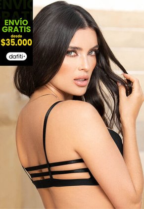 Top Mujer Negro FI 16967