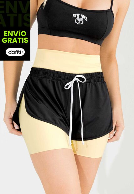 Short Mujer Negro FI 4997