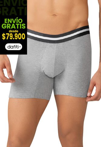 Bóxer Gris Jaspe FI 656 Formas Intimas