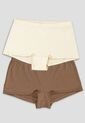 Bóxer Paq X2 Mujer Bicolor Fi 107937 de Formas Intimas