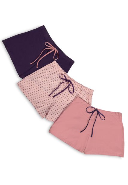 Short Paq X3 Mujer Multicolor FI 76308