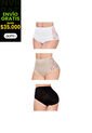 Panty Set X3 Mujer Multicolor FI 47009 de Formas Intimas
