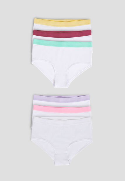 Cachetero Paq X6 Infantil Femenino Multicolor Fi 105944