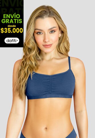 Top Mujer Azul Profundo Fi 107106 Formas Intimas
