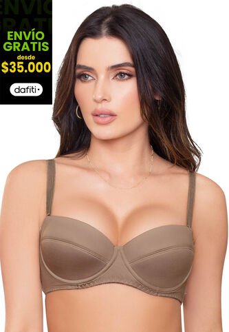 Brasier Mujer Mocca FI 83934 Formas Intimas