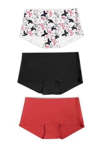Cachetero Paq X3 Mujer Multicolor FI 4938 Formas Intimas