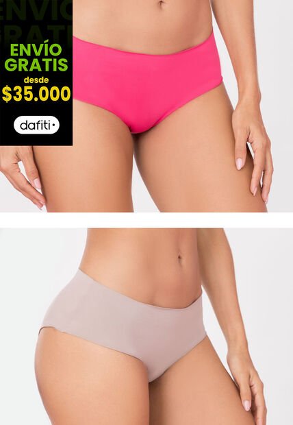 Cachetero Paq X7 Mujer Multicolor Fi 113032