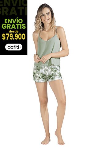 Pijama Mujer Multicolor FI 89062 Formas Intimas