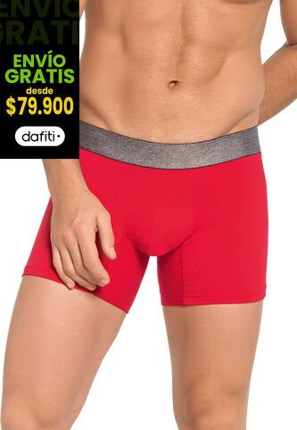 Bóxer Paq X3 Para Hombre Negro Cross-Rojo-Azul Navy FI Formas Intimas