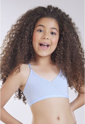 Top Infantil Azul Claro FI 8355