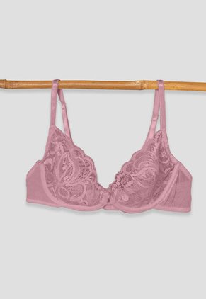 Bralette Mujer Palo De Rosa Oscuro Fi 90727