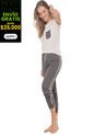 Pantalón Pijama Para Mujer Negro Cross FI de Formas Intimas