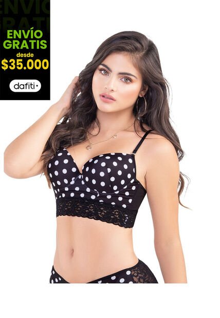 Bustier Mujer Estampado FI 71090