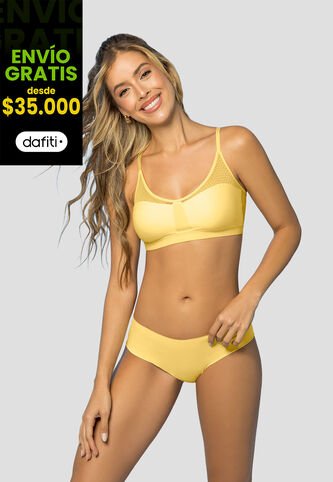 Conjunto Mujer Girasol Fi 110964 Formas Intimas