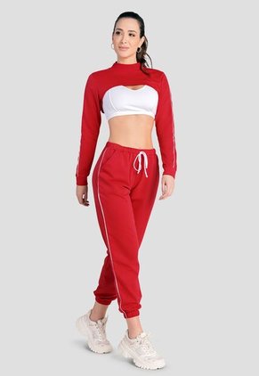 Buzo Mujer Rojo Fi 103859