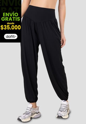Pantalón Mujer Negro Fi 110508 Formas Intimas