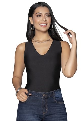 Body Mujer Negro FI 32776 Formas Intimas