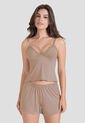 Pijama Mujer Gris Fi 104303 de Formas Intimas