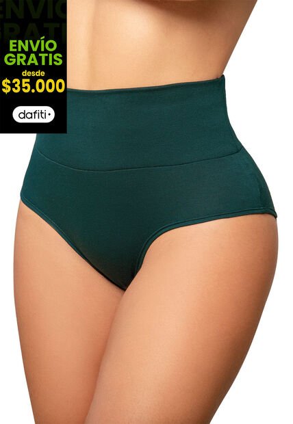 Panty Paq X2 Mujer Verde FI 92889
