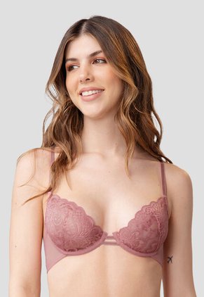 Bralette Mujer Palo De Rosa Oscuro Fi 90727