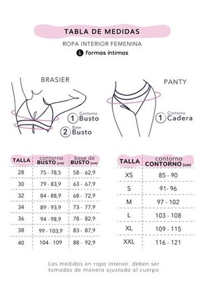 Brasier Paq X2 Mujer Multicolor FI 89310