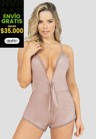 Enterizo Mujer Rosado Fi 102997 Formas Intimas