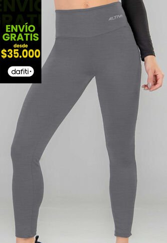 Pantalón Mujer Gris Jaspe FI 96438 Formas Intimas