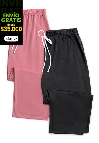 Capri Paq X2 Mujer Multicolor FI 6283 Formas Intimas