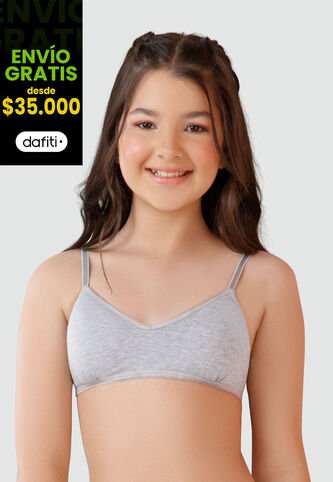 Top Infantil Gris Jaspe FI 33839 Formas Intimas