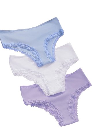 Cachetero Paq X3 Mujer Multicolor FI 96690 Formas Intimas