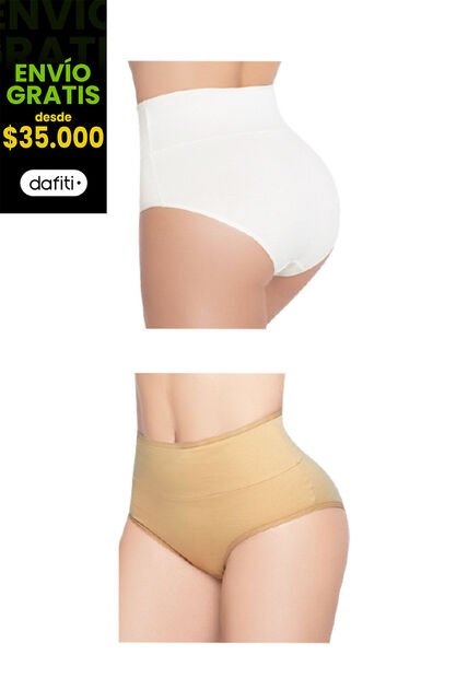 Cachetero Paq X2 Adulto Caramelo/Marfil FI 69007