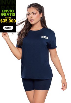 Conjunto Mujer Azul FI 77395