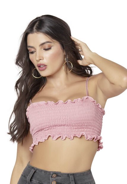 Top Mujer Rosa FI 3591