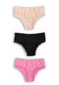 Cachetero Paq X3 Multicolor2 FI 96690 de Formas Intimas