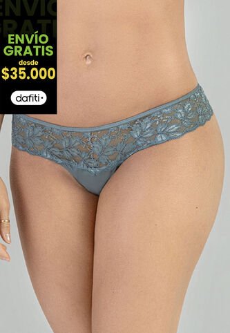 Brasilera Mujer Azul Acero FI 96901 Formas Intimas