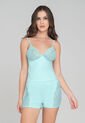 Pijama Mujer Azul Fi 103367 de Formas Intimas
