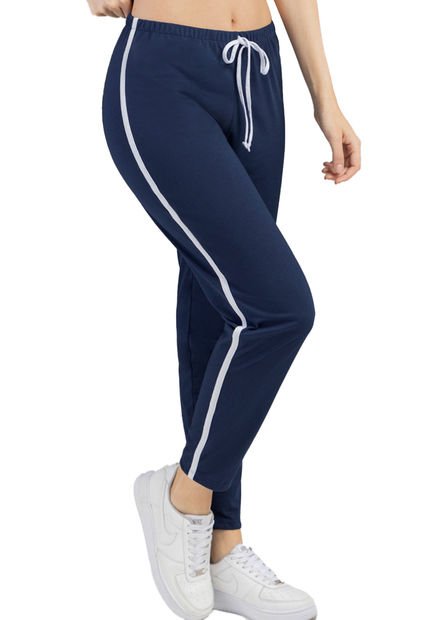 Pantalón Pijama Mujer Azul Navy Fi 3331
