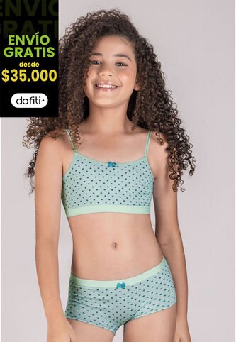 Conjunto Infantil Cristal FI 3847 Formas Intimas
