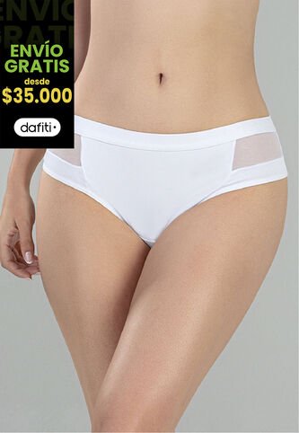 Brasilera Mujer Blanco FI 96241 Formas Intimas