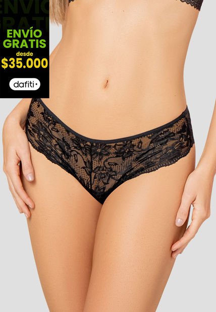 Cachetero Mujer Negro Fi 107109