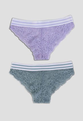 Cachetero Paq X2 Mujer Multicolor Fi 103024