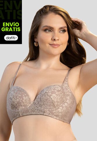 Brasier Mujer Café Pardo Fi 112104 Formas Intimas