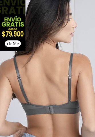 Brasier Mujer Gris Medio FI 77787 Formas Intimas