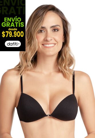 Brasier Mujer Negro FI 83026 Formas Intimas