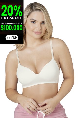 Bustier Mujer Marfil FI 5533 Formas Intimas