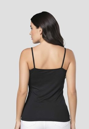Camisilla Interior Mujer Negro FI 3248