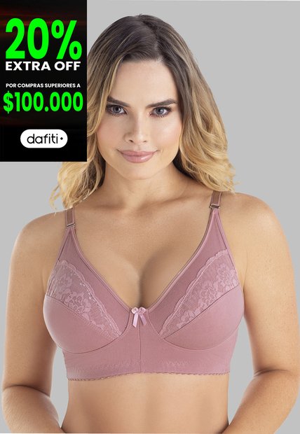 Brasier Mujer Palo De Rosa FI 41241